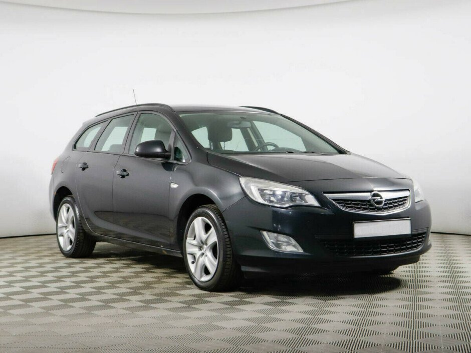2011 Opel Astra  №6397342, Черный металлик, 407000 рублей - вид 2