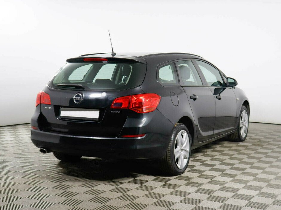 2011 Opel Astra  №6397342, Черный металлик, 407000 рублей - вид 3