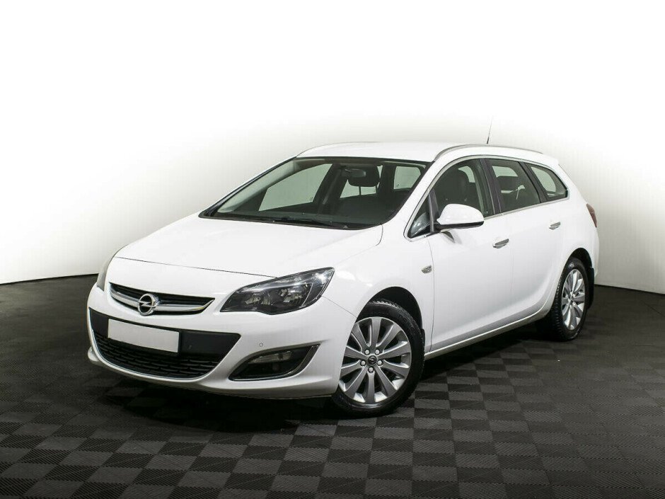 2013 Opel Astra , Белый  - вид 1