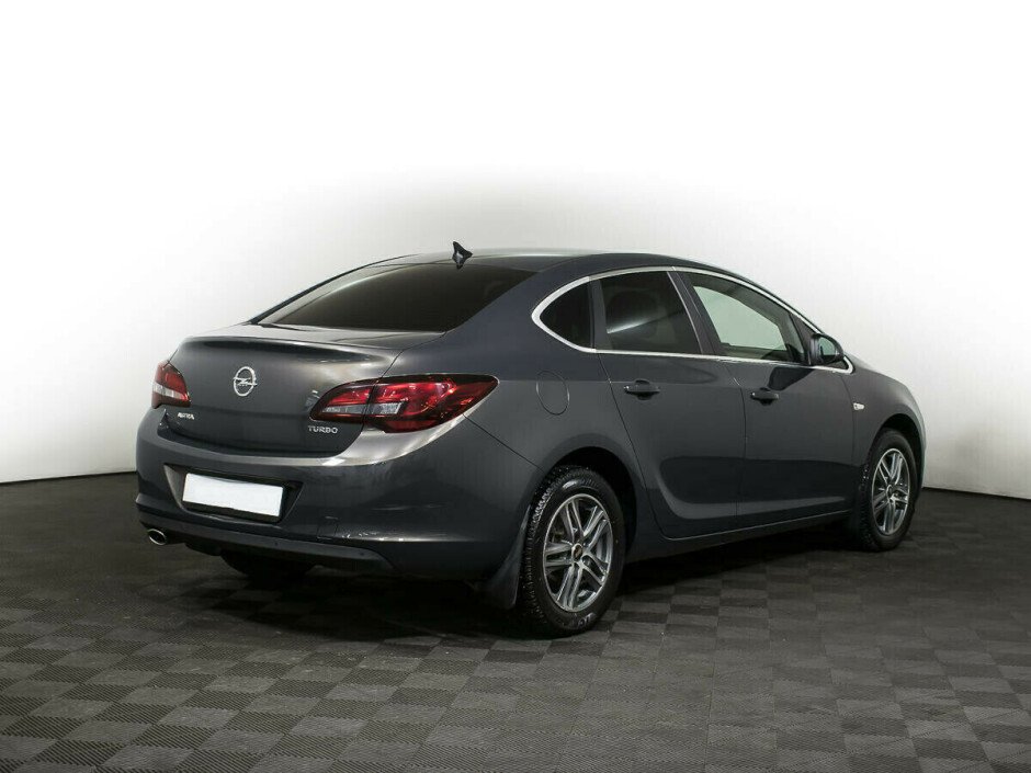 2014 Opel Astra , Серый металлик - вид 3