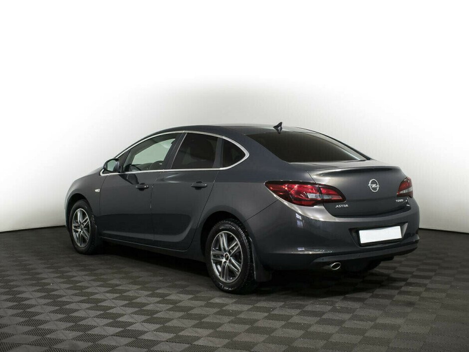 2014 Opel Astra , Серый металлик - вид 4