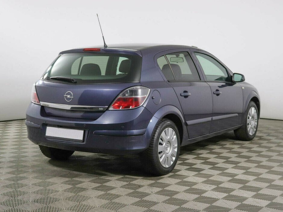 2009 Opel Astra  №6397363, Голубой металлик, 286000 рублей - вид 3