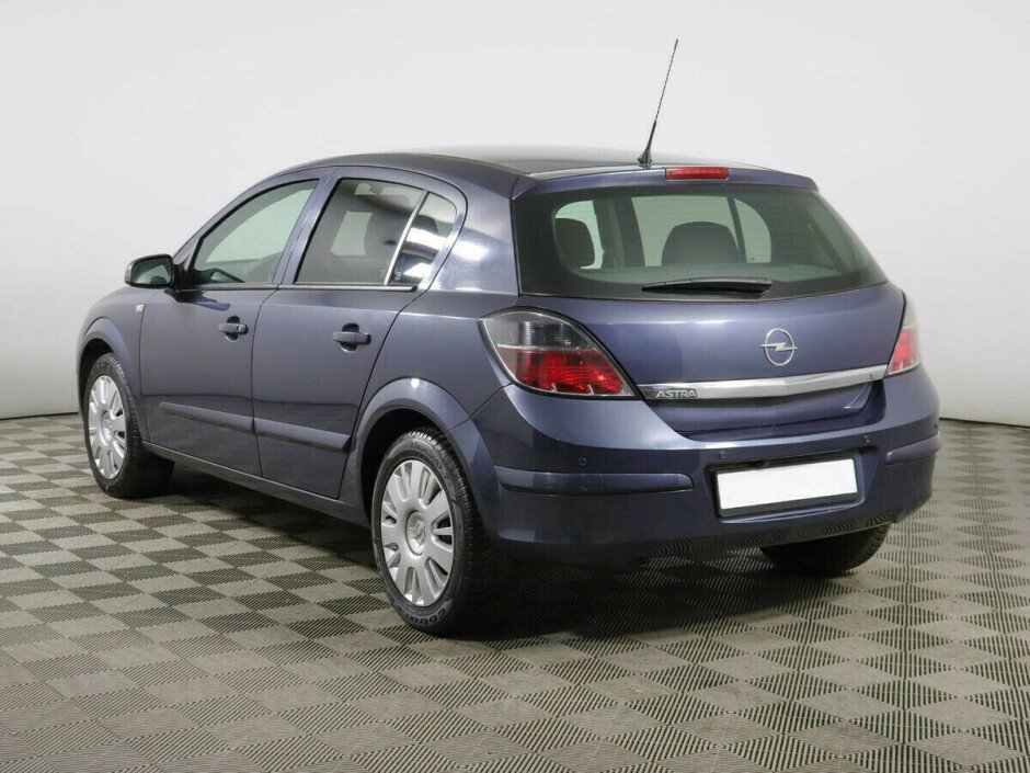 2009 Opel Astra  №6397363, Голубой металлик, 286000 рублей - вид 4