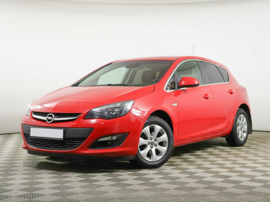 2014 Opel Astra , Красный металлик - вид 1