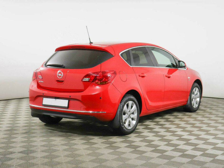 2014 Opel Astra  №6397369, Красный металлик, 467000 рублей - вид 3