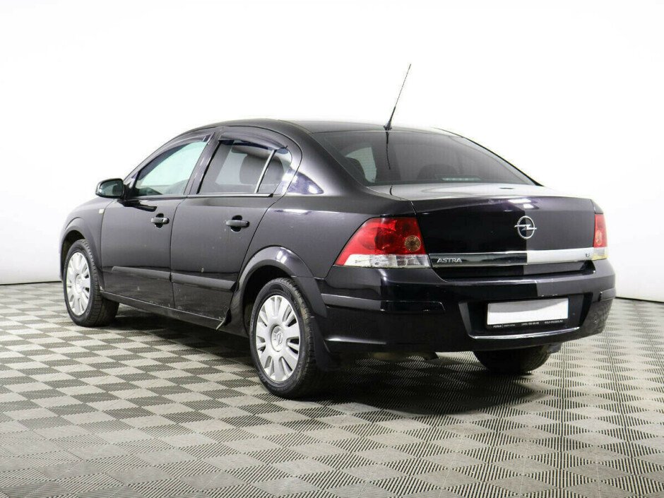 2008 Opel Astra  №6397376, Черный металлик, 252000 рублей - вид 4