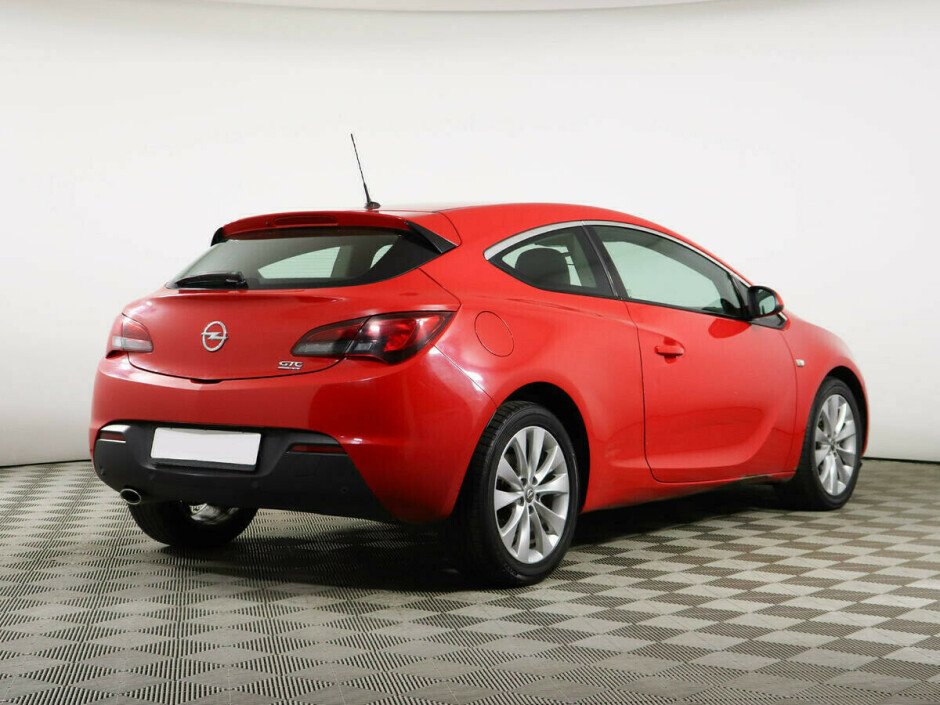 2012 Opel Astra , Красный металлик - вид 3