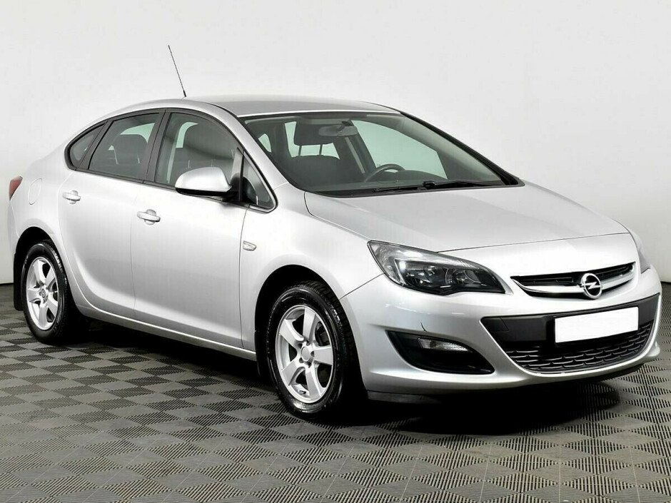 2014 Opel Astra  №6397395, Серебряный , 442000 рублей - вид 2