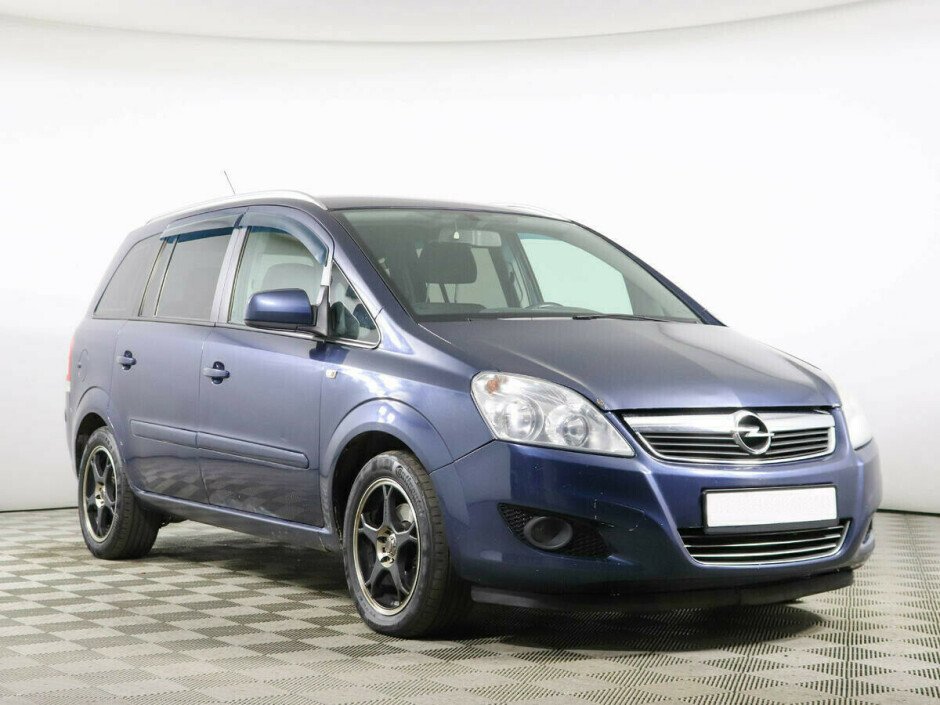 2013 Opel Zafira  №6397396, Синий металлик, 548000 рублей - вид 2