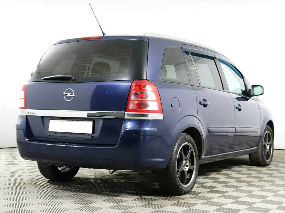 2013 Opel Zafira  №6397396, Синий металлик, 548000 рублей - вид 3