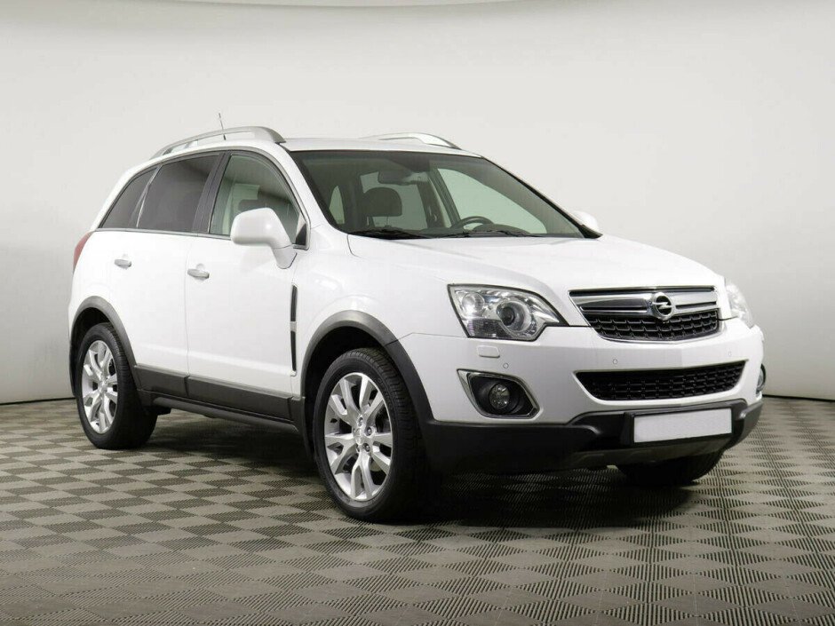 2013 Opel Antara , Белый металлик - вид 2
