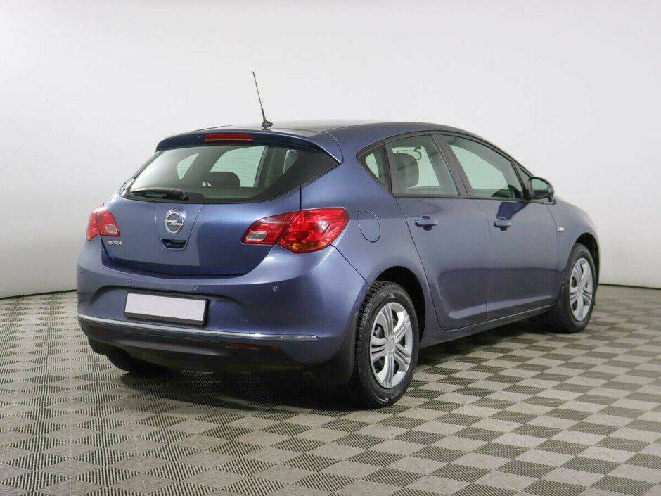 2012 Opel Astra  №6397420, Синий металлик, 414000 рублей - вид 3