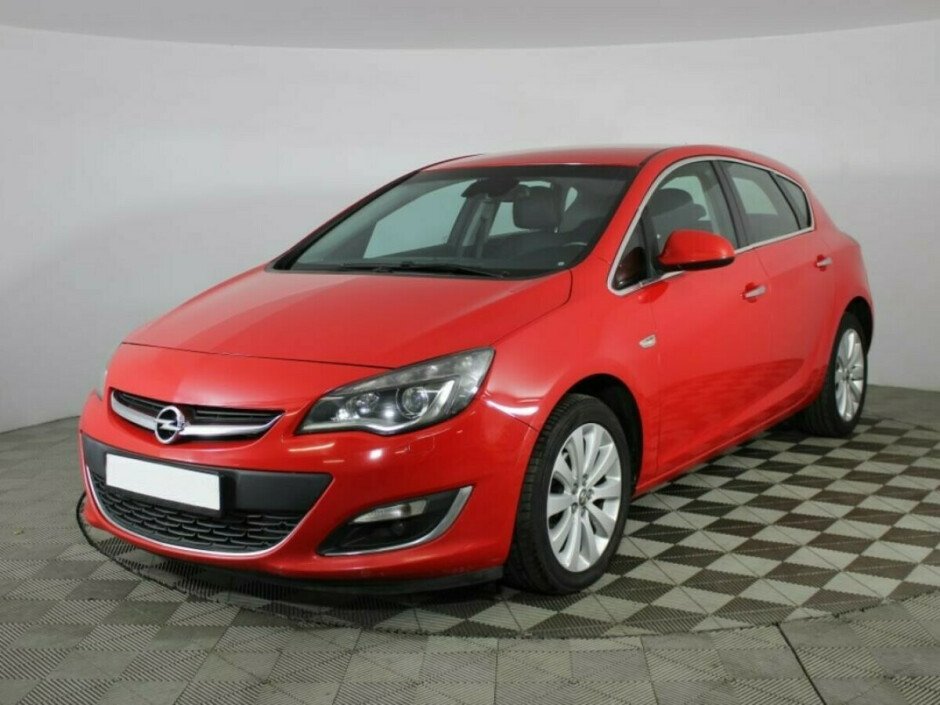 2012 Opel Astra  №6397434, Красный металлик, 392000 рублей - вид 1
