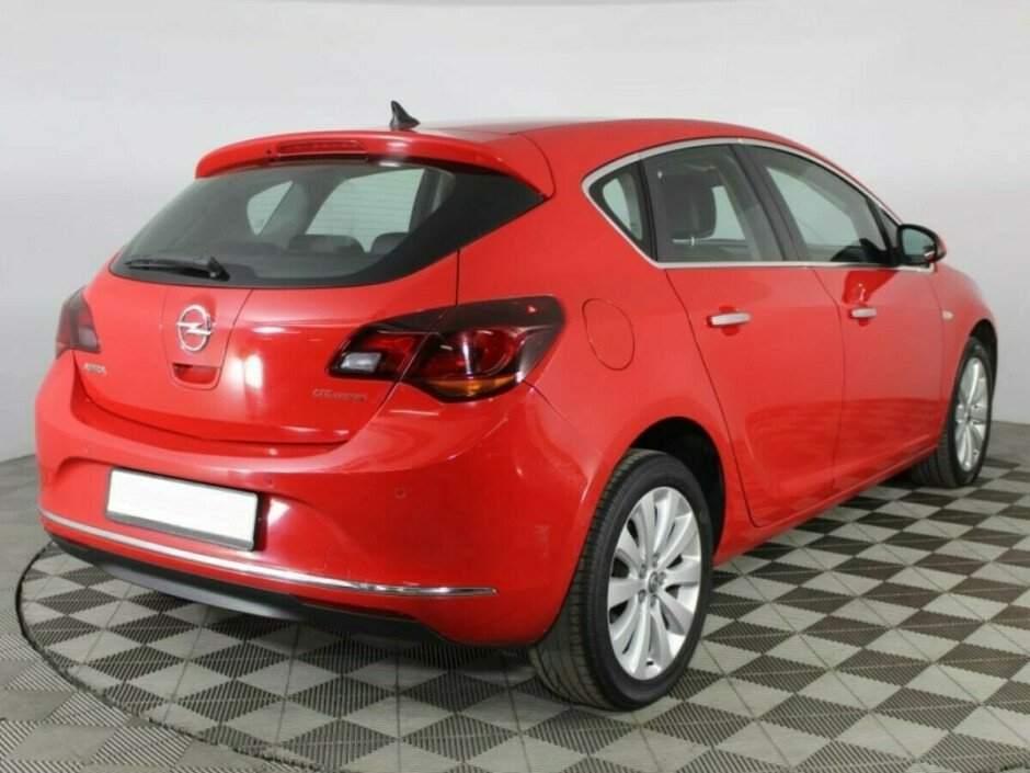2012 Opel Astra  №6397434, Красный металлик, 392000 рублей - вид 3
