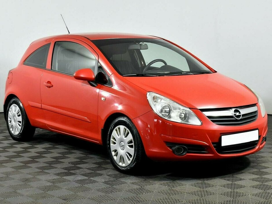 2008 Opel Corsa  №6397444, Красный металлик, 257000 рублей - вид 2