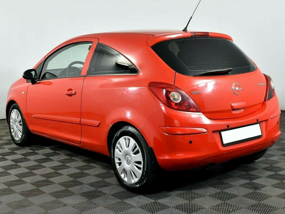2008 Opel Corsa  №6397444, Красный металлик, 257000 рублей - вид 4