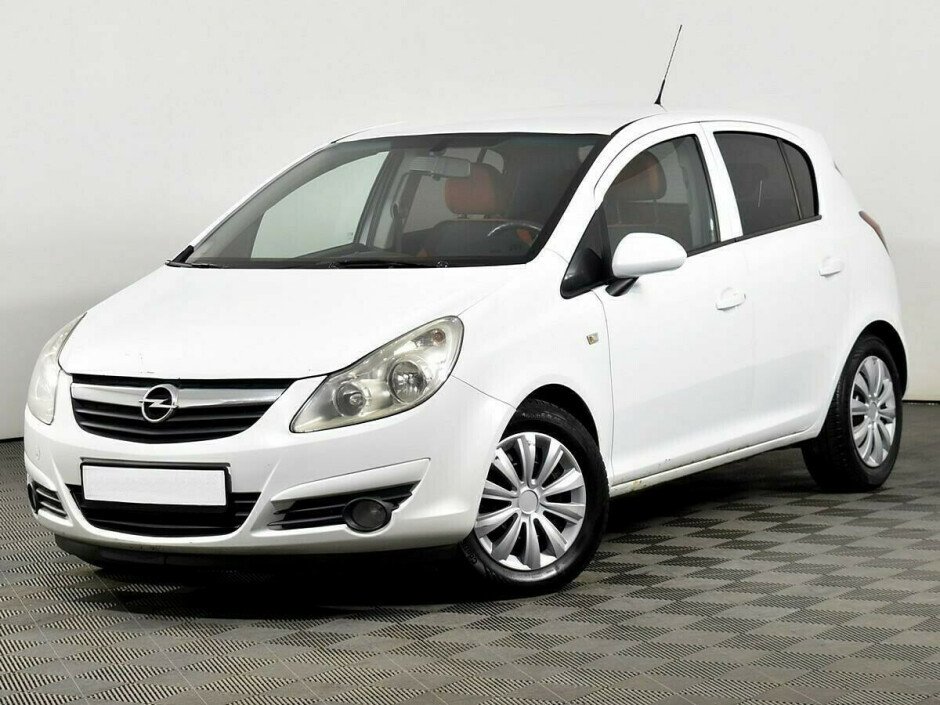 2008 Opel Corsa  №6397473, Белый , 277000 рублей - вид 1