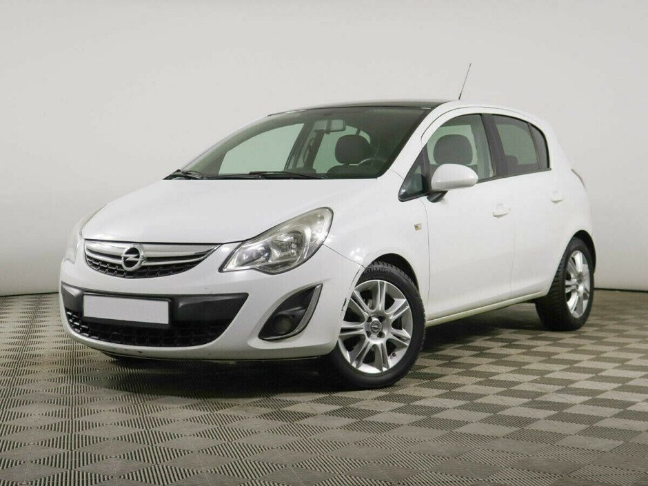 2011 Opel Corsa , Белый  - вид 1