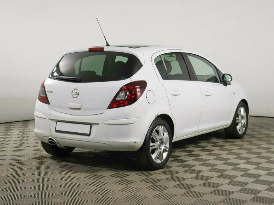 2011 Opel Corsa  №6397486, Белый , 337000 рублей - вид 3