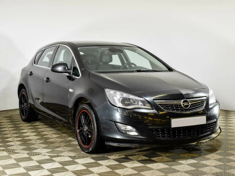 2011 Opel Astra  №6397487, Черный металлик, 394000 рублей - вид 2