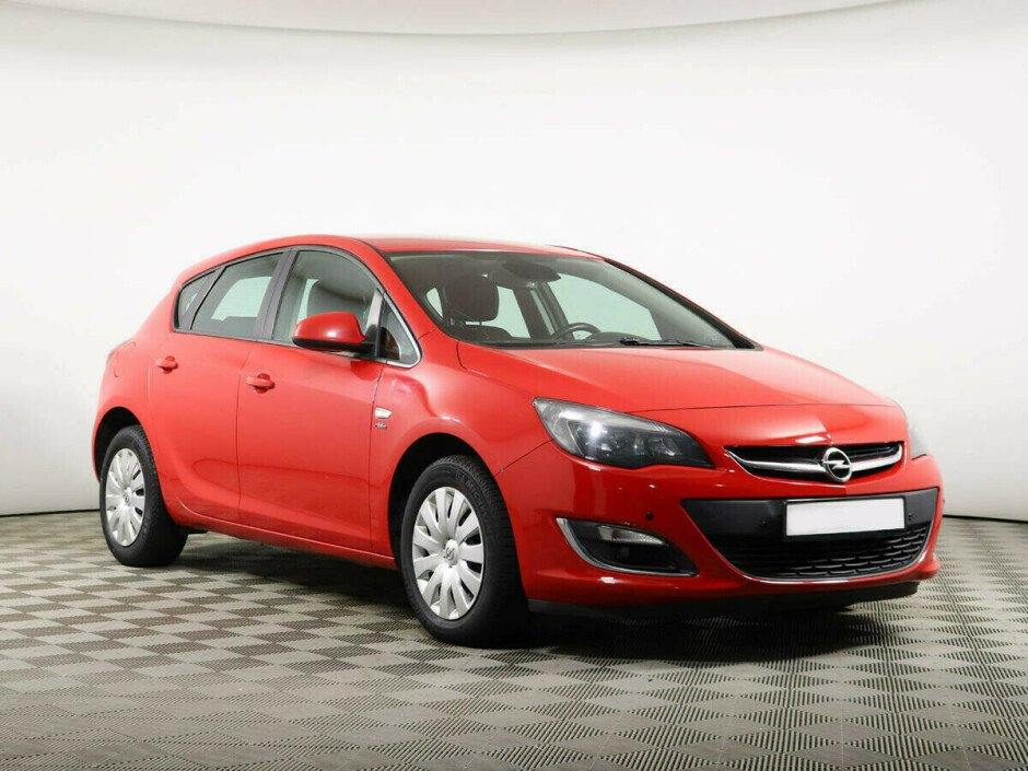 2013 Opel Astra , Красный  - вид 2