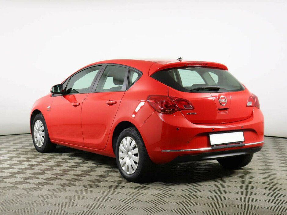 2013 Opel Astra  №6397503, Красный , 422000 рублей - вид 4