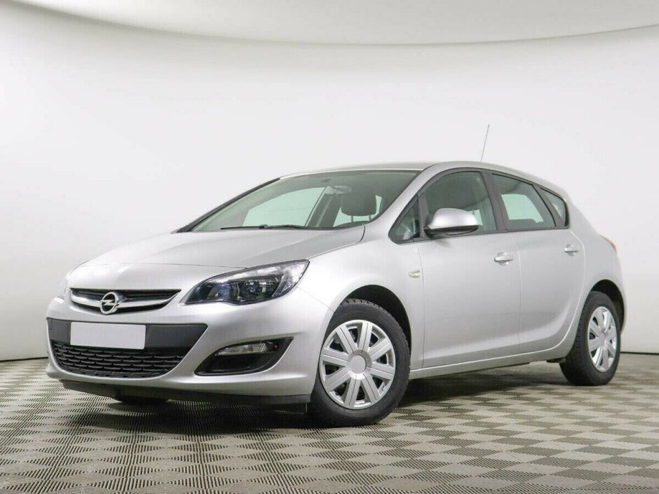 2014 Opel Astra , Серебряный  - вид 1