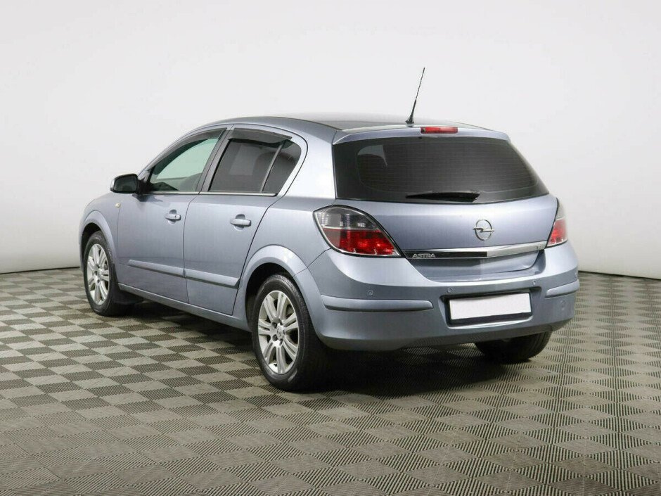 2008 Opel Astra  №6397522, Голубой металлик, 254000 рублей - вид 4