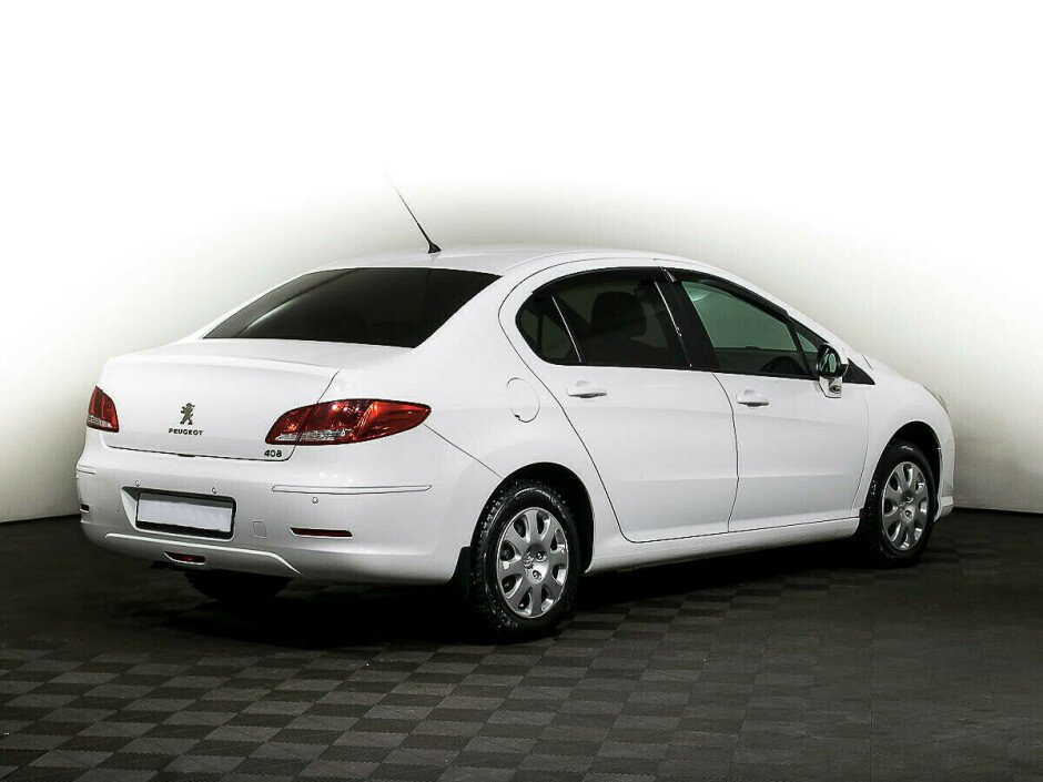 2013 Peugeot 408  №6397561, Белый металлик, 432000 рублей - вид 2