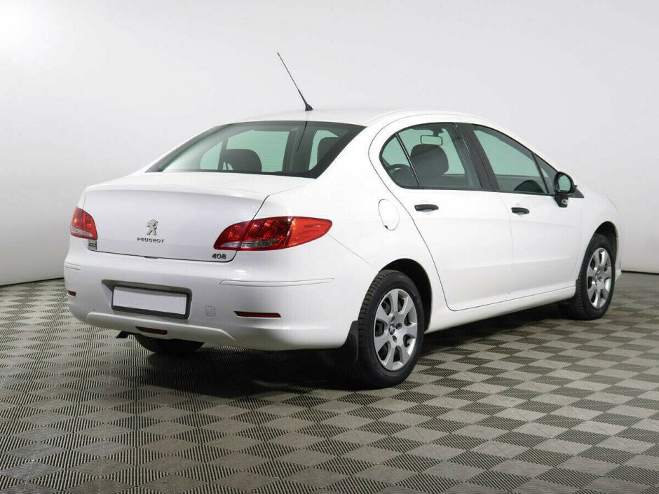 2013 Peugeot 408  №6397601, Белый металлик, 394000 рублей - вид 2