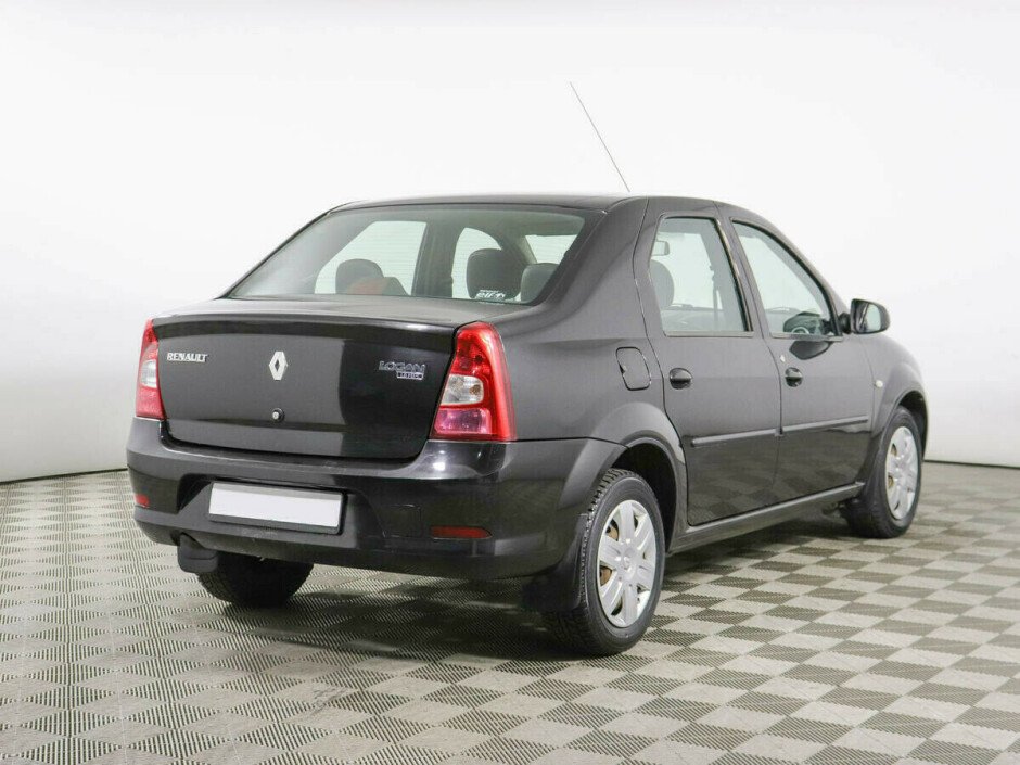 2013 Renault Logan  №6397653, Черный металлик, 307000 рублей - вид 3
