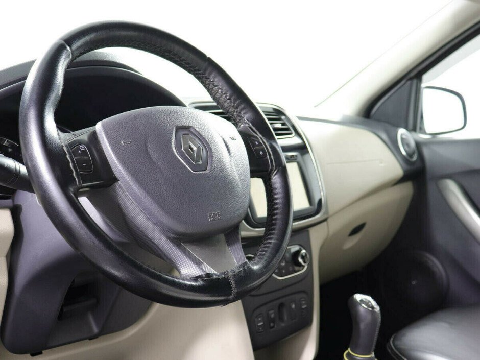 2015 Renault Logan , Белый  - вид 8