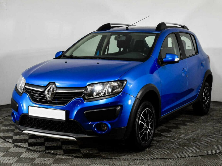 2017 Renault Sandero , Синий  - вид 1