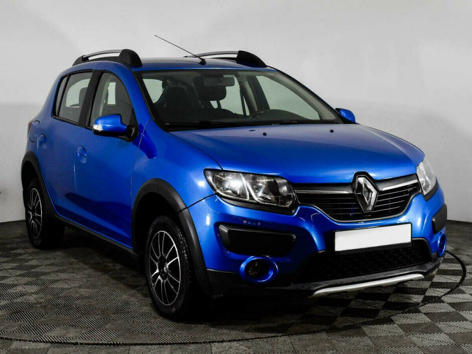 2017 Renault Sandero , Синий  - вид 2