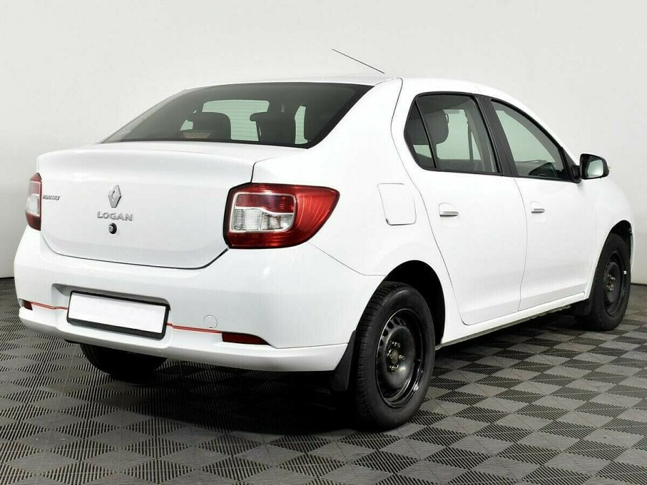 2016 Renault Logan , Белый  - вид 4