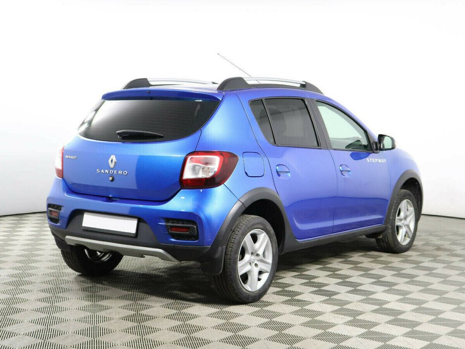 2016 Renault Sandero , Синий  - вид 3