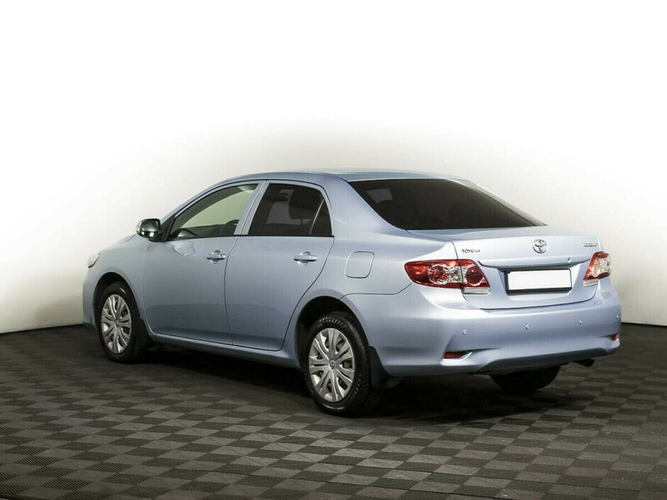 2012 Toyota Corolla , Голубой металлик - вид 4