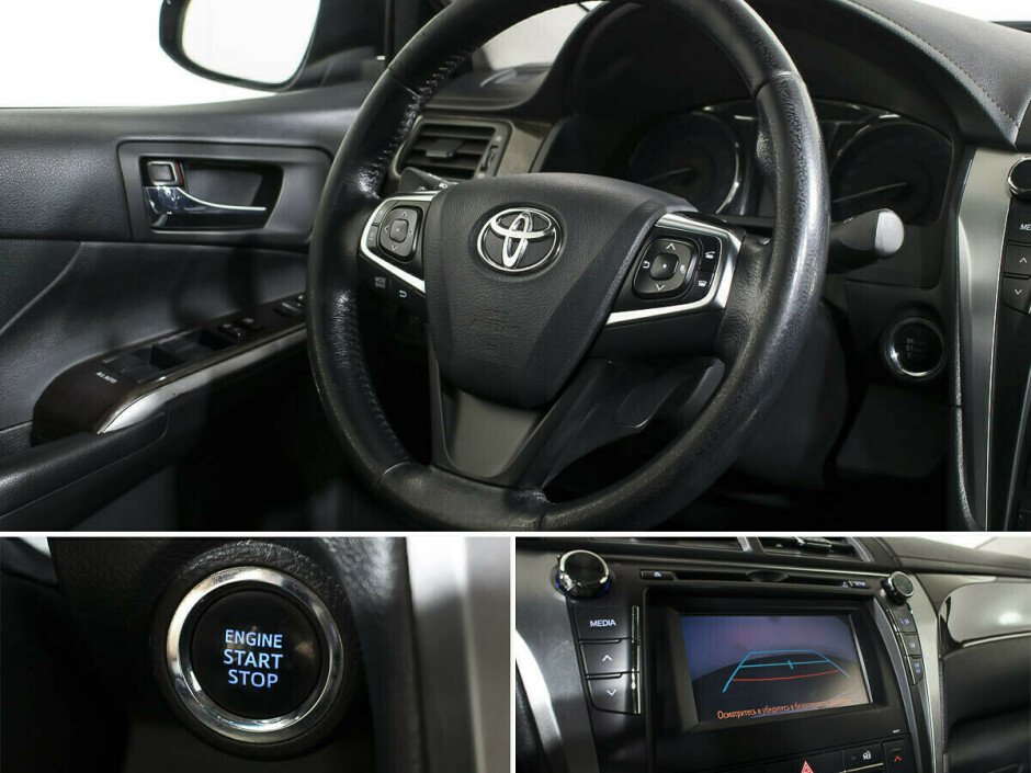 2015 Toyota Camry , Черный металлик - вид 10