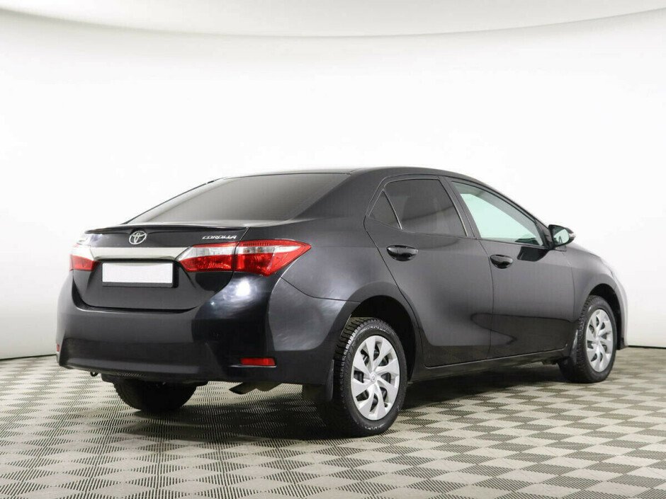 2013 Toyota Corolla , Черный металлик - вид 2