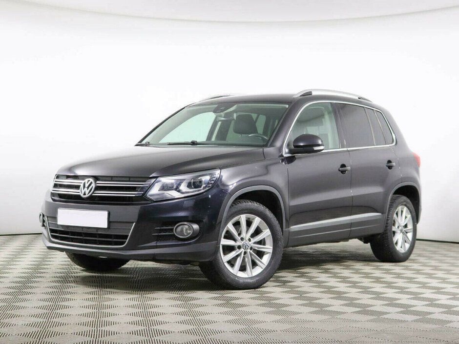 2014 Volkswagen Tiguan  №6398056, Черный металлик, 1032000 рублей - вид 1