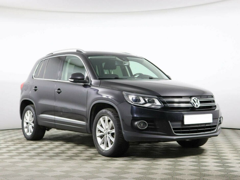 2014 Volkswagen Tiguan  №6398056, Черный металлик, 1032000 рублей - вид 2