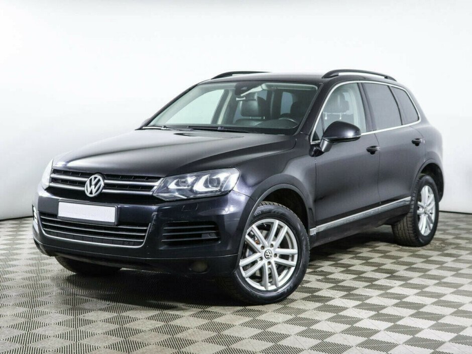 2010 Volkswagen Touareg  №6398061, Черный металлик, 1157000 рублей - вид 1