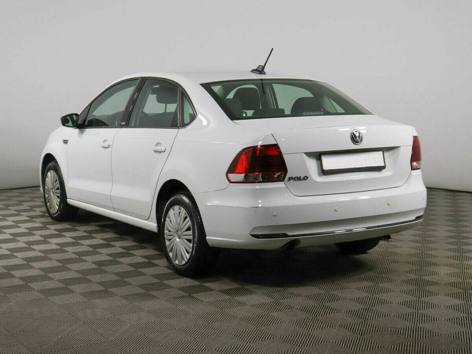2019 Volkswagen Polo  №6398103, Белый металлик, 751000 рублей - вид 3