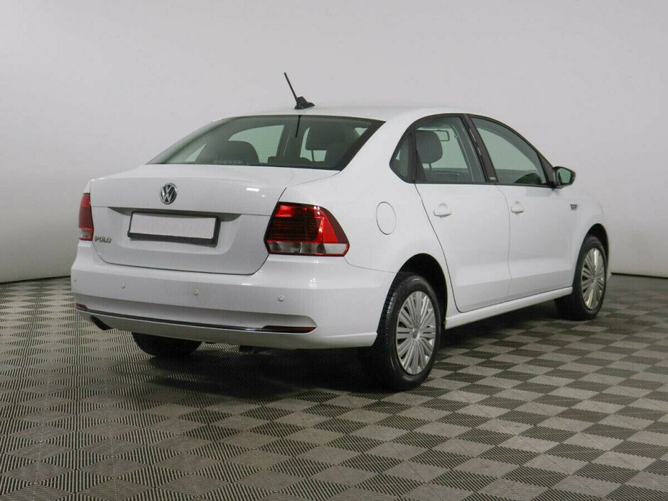 2019 Volkswagen Polo  №6398103, Белый металлик, 751000 рублей - вид 4