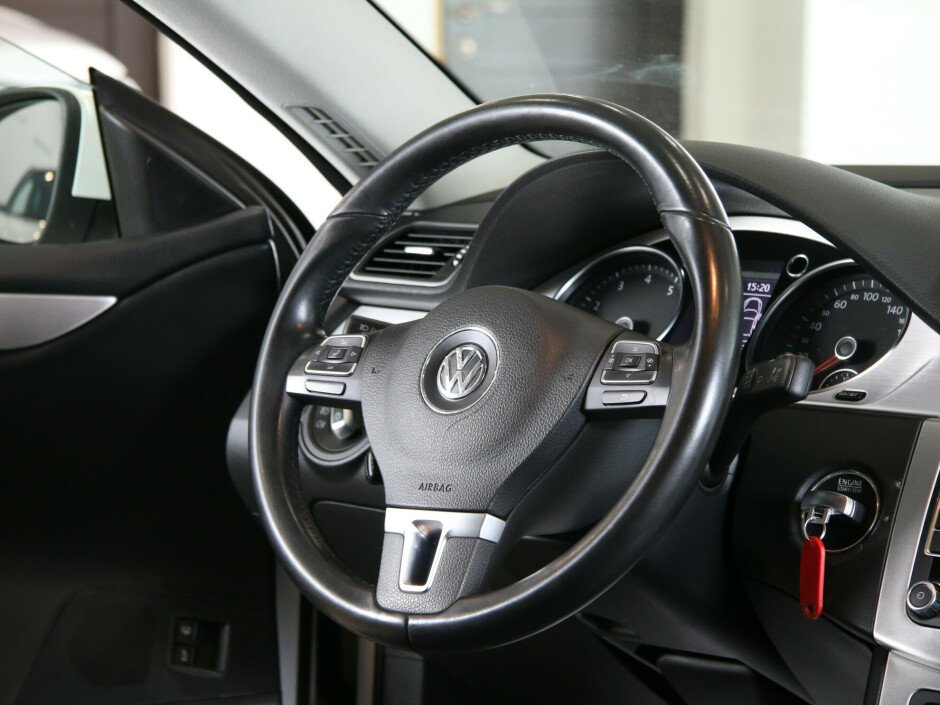 2012 Volkswagen Passat-cc , Белый металлик - вид 10