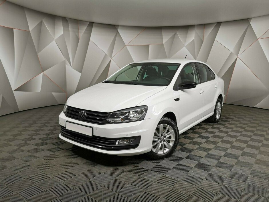 2018 Volkswagen Polo , Белый металлик - вид 1