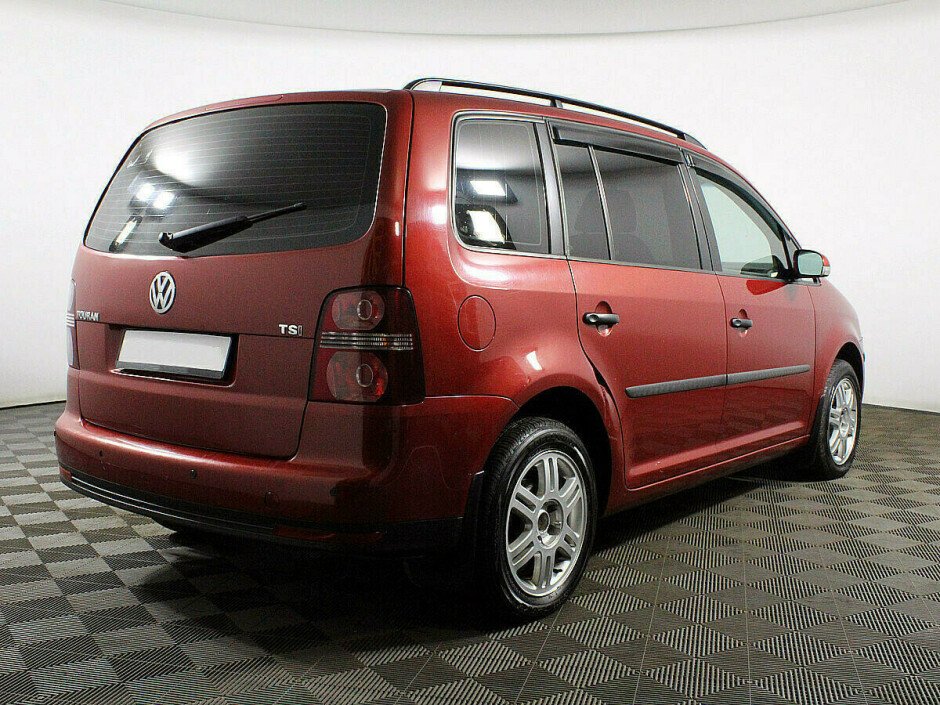 2007 Volkswagen Touran  №6398129, Красный металлик, 347000 рублей - вид 3