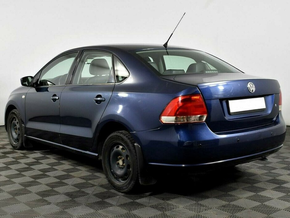 2015 Volkswagen Polo  №6398131, Синий металлик, 424000 рублей - вид 4