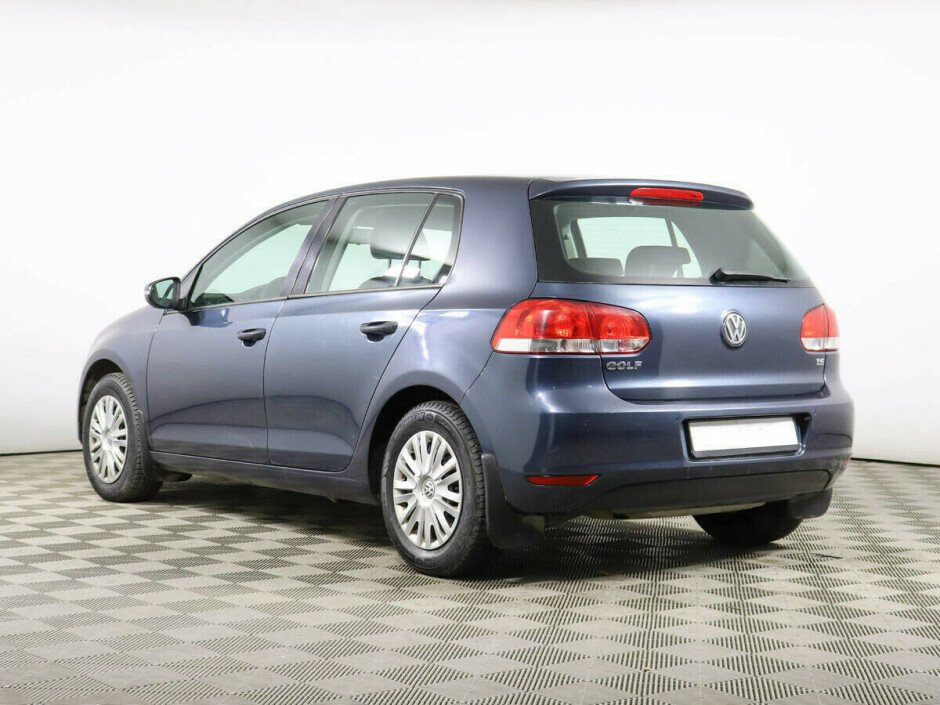 2011 Volkswagen Golf , Синий металлик - вид 4