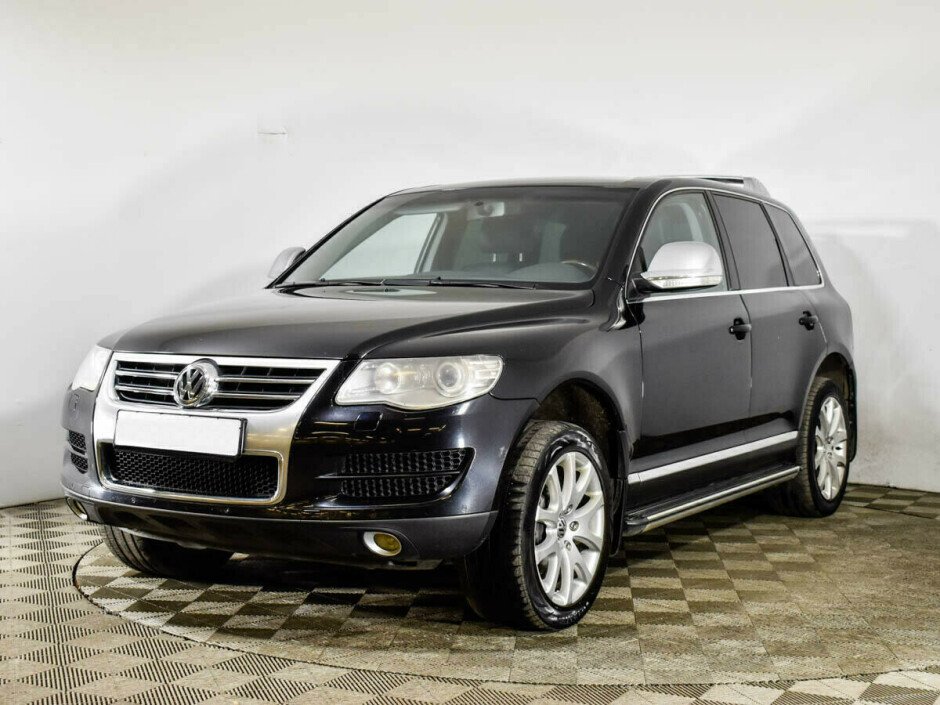 2008 Volkswagen Touareg  №6398157, Черный , 527000 рублей - вид 1